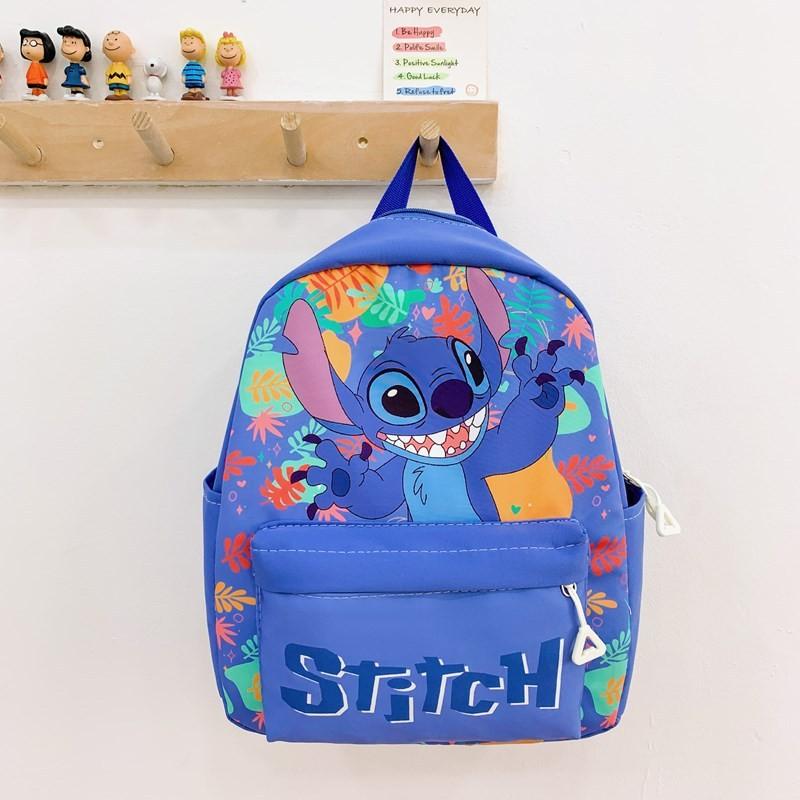 Trendy Cartoon Patterned Stitching Backpack For Boys And Girls Age 3 To 6 Years