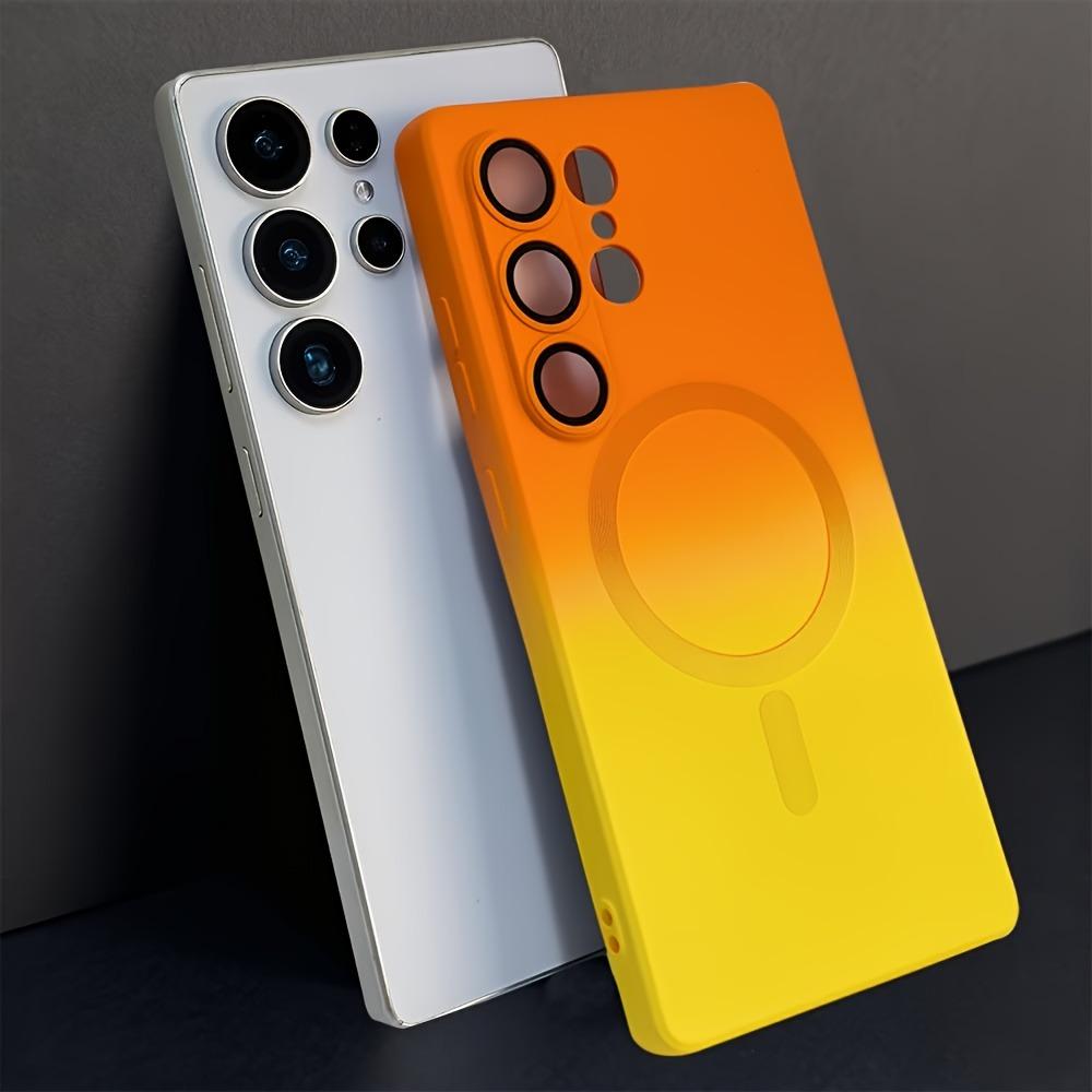 S26 S2 Ultra Plus Case  Gradient Magnetic Phone Case For Samsung Galaxy S26 S2 S24 S23 S 26 Ultra Plus Cases Soft Cover