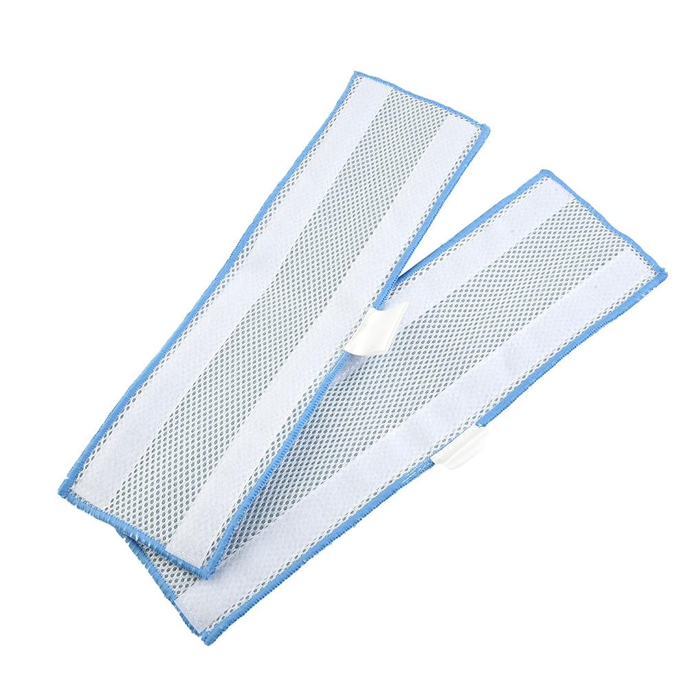 2PCS Mop Cloths Washable Reusable Microfibre Cordless Floor Cleaner Useful