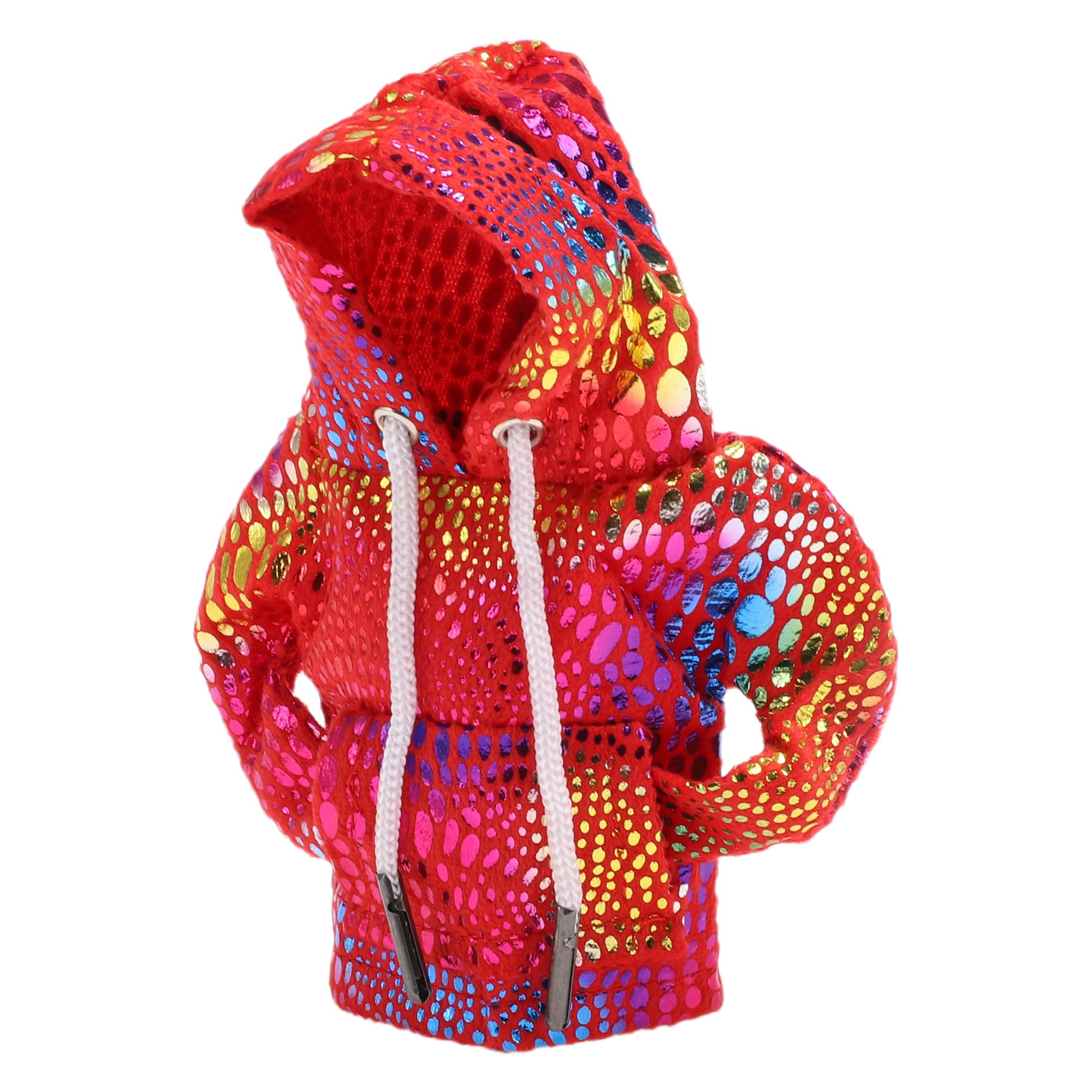 A ABSOPRO Universal Shift Knob Cover Reflective Pattern Gear Stick красный