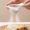 Strainer Spoon Fine Mesh Sifter with Long Handle Sieve Tool Handheld Kitchen Tool for Flour Powdered Sugar Cocoa Powder