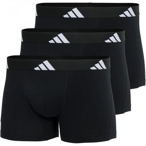 adidas Mens Plain Boxer Shorts (Pack of 3)