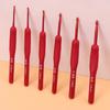 Crochet Hooks Knitting Needle Silicone Handle Aluminum Crochet Needles For Weaving Sewing Knitting Accessories