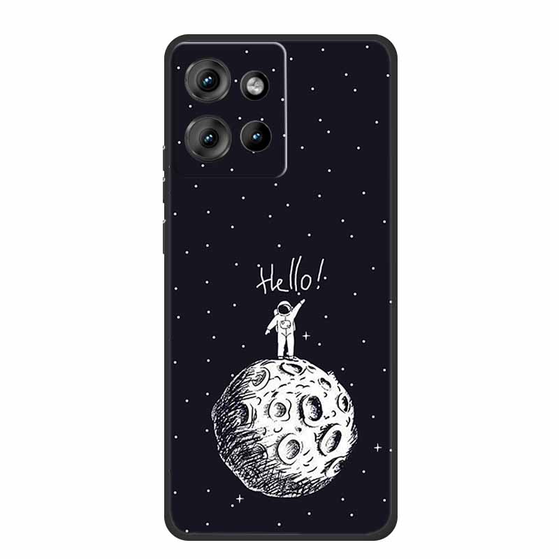 Phone Case For Motorola Moto G86 Power Edge 50 Neo G75 S50 Edge 50 5G Case S 50 Coque Shockproof Black Silicone Soft Back Cover