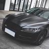 Car Wrapping Film PET Satin Black Color Scratch-Resistant Durable Sticker Auto Cover Vehicles Motorcycle Accessories