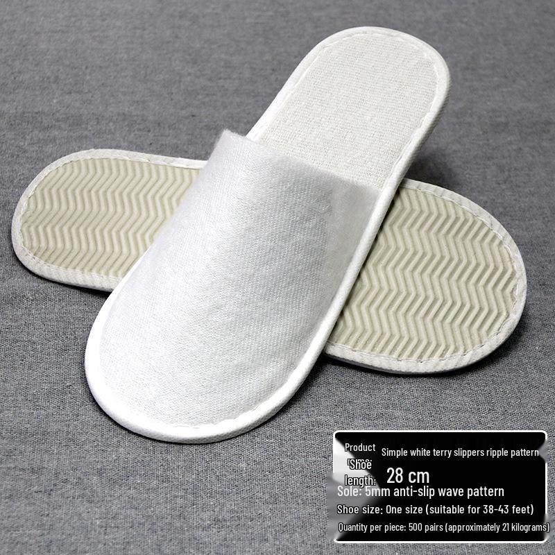 

50 пар одноразових капців з нековзною підошвою для готелів, хостелів та дозвіллєвих клубів