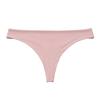 Sexy seamless underwear T-pants Thin glossy breathable large size underwear Pure cotton crotch hip lift low waist underwear