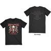 2026 New Loose Soft Washed T Shirt Viral Minimal Dual Abstract Print Breathable Workout Tops