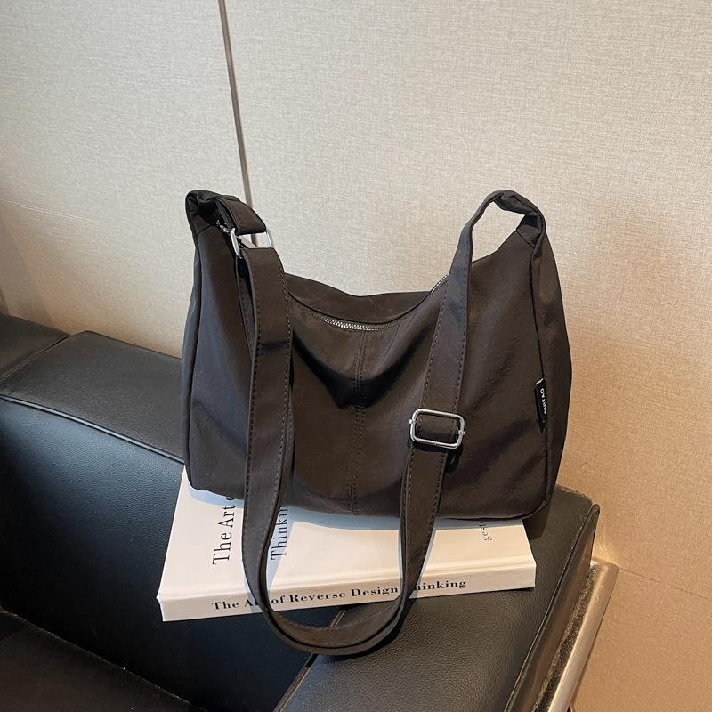 Bag Women's Large-capacity New Lightweight and Versatile Shoulder Messenger Bag Cloth Bag Class Commuter Tote Bag