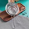 3Pcs/Set Mesh Strainer with Handle, Small Medium Large Size Sifter Metal, Stainless Steel Sieve Strainers for Kitchen