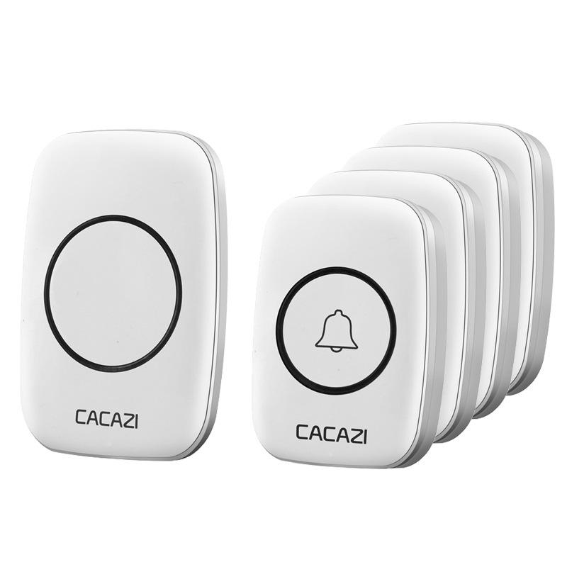 Elderly Remote Wireless Doorbell: Long-Distance, Waterproof, Four-in-One
