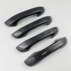 Glänzendes Schwarzes Auto Zubehör Carbon Türgriff Abdeckungen Zierleisten Paste Stil Für Volkswagen VW Golf 8 Mk8     2024