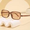 New Korean Version Simple Square Sunglasses for Men and Women Fashion Trend UV Resistant Outdoor Sunshade Sunscreen Glasses