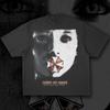 90s Style Shirt Loose Casual Streetwear Classic Horror Game Resident Evil Themed Tshirt Cotton Print Graphic T Shirts Unisex