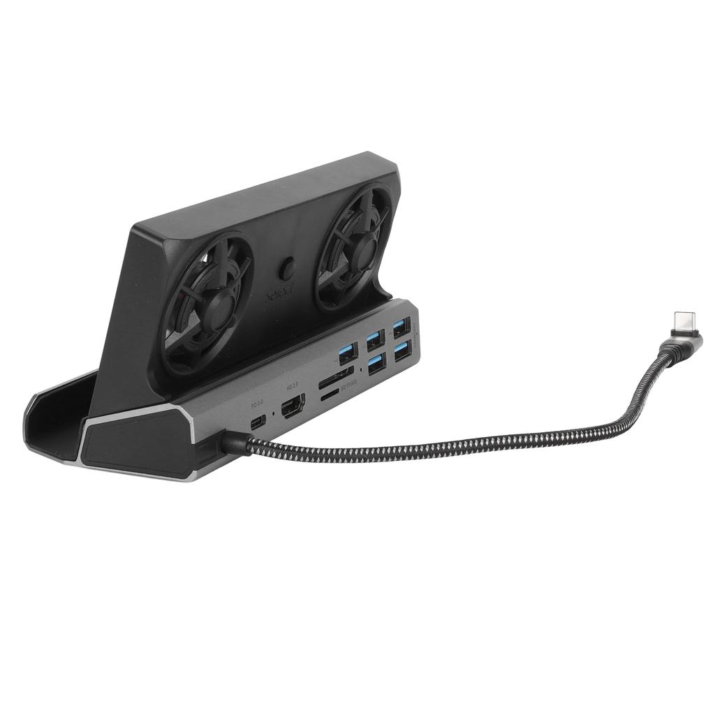 Game Console Docking Station 4K 60Hz 100W USB3.0 USB2.0 Gigabit RJ45 HD Multimedia Interface 2.0 Port 10 In 1 Dock