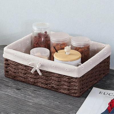 Toys Sundries Organizer Handwoven Cosmetics Box Practical Laundry Hamper