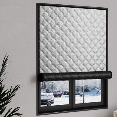 Winterwinddichte, warme Vorhänge, kältebeständige Wärmedämmfolie für das Schlafzimmer, abgedichtete Fenster, Verdunkelungs- und Schallschutzvorhänge