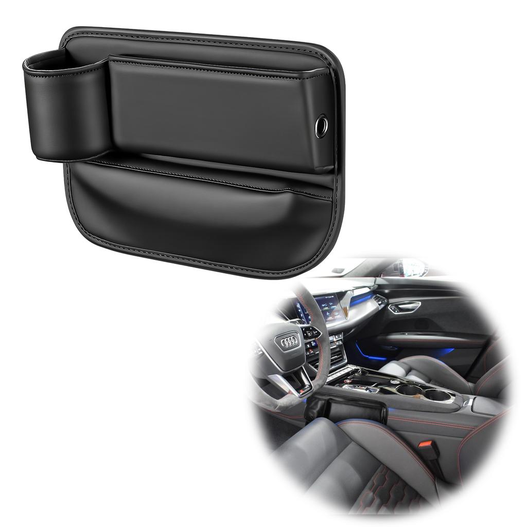 Leather Car Seat Gap Filler Holder Add To Car Journey Wide Application Gap Filler Organiser