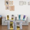 Sequins Throw Pillow Case Middle Tone Glitter Cushion Cover 45*45cm Square Polyester Covers for Home