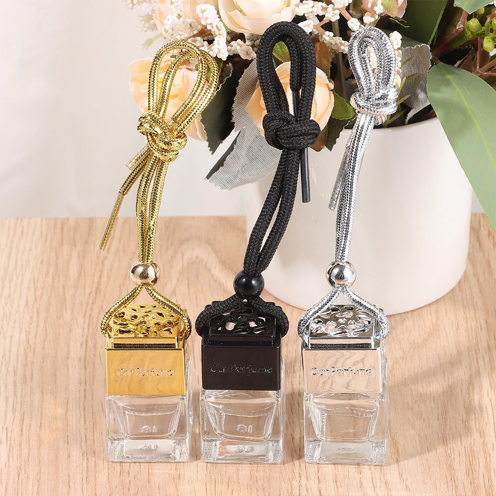 Essential Oils Hanging Car-styling Air Freshener Car Perfume Empty Bottle Auto Ornament Pendant