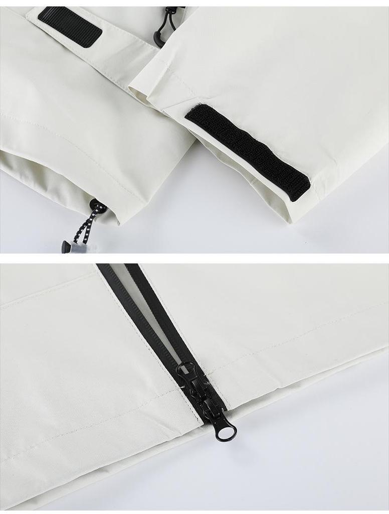 Men’s 2024 Spring Windproof Hooded Fashion Jacket – Casual Waterproof Versatile Outerwear Trend