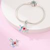 Authentic Charm Bead Charms copper Dove of Peace Bead Charms Compatible With Charm Bead Charms Plata Bracelets for Women Women Jewellery Making Diy