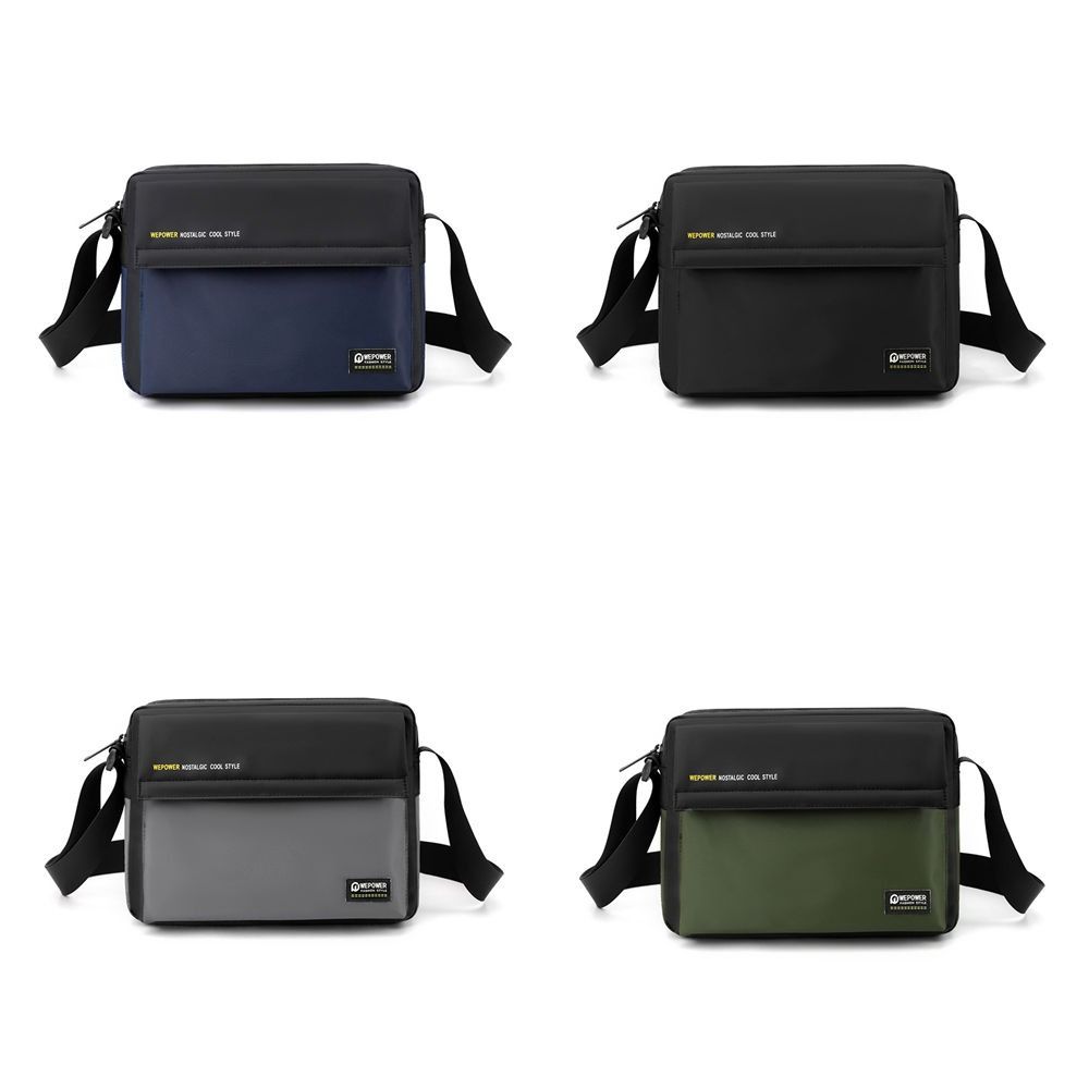 Single Shoulder Man Messenger Bag Large Capacity Nylon Crossbody Bag Men's Shoulder Bag  Camping