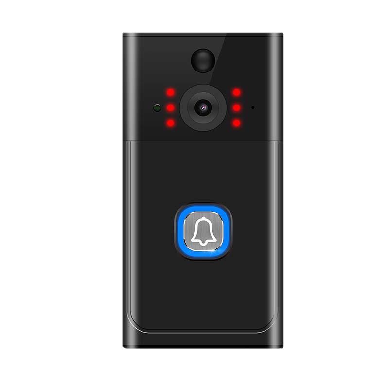Smart Wi-Fi Doorbell with Two-Way Audio and Battery - Model H2TUYA