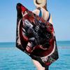 Knightly Warrior In Armor Beach Towel, Super Soft Microfiber, Gift for Her/Him, Birthday, for Pool, Beach, Travel, Home Decor Fan Gifts