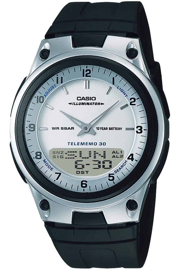 Casio Herrenuhren, Casio Collection AQ-180W-1BJH / AW-80-1AJH / AW-80-7AJH / AW-80D-7AJH / AW-80V-3BJH, Silber / Schwarz