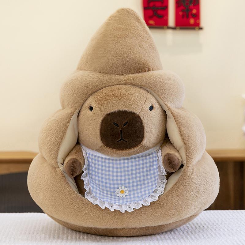 Adorable Capybara Nesting Doll Plush Toy - Detachable, Creative Rag Doll Gift for Boys and Girls