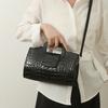 Casual Personality Versatile Fashion Women's Bag Large Capacity Women's Crocodile Pattern Handbag Oblique Span Bag