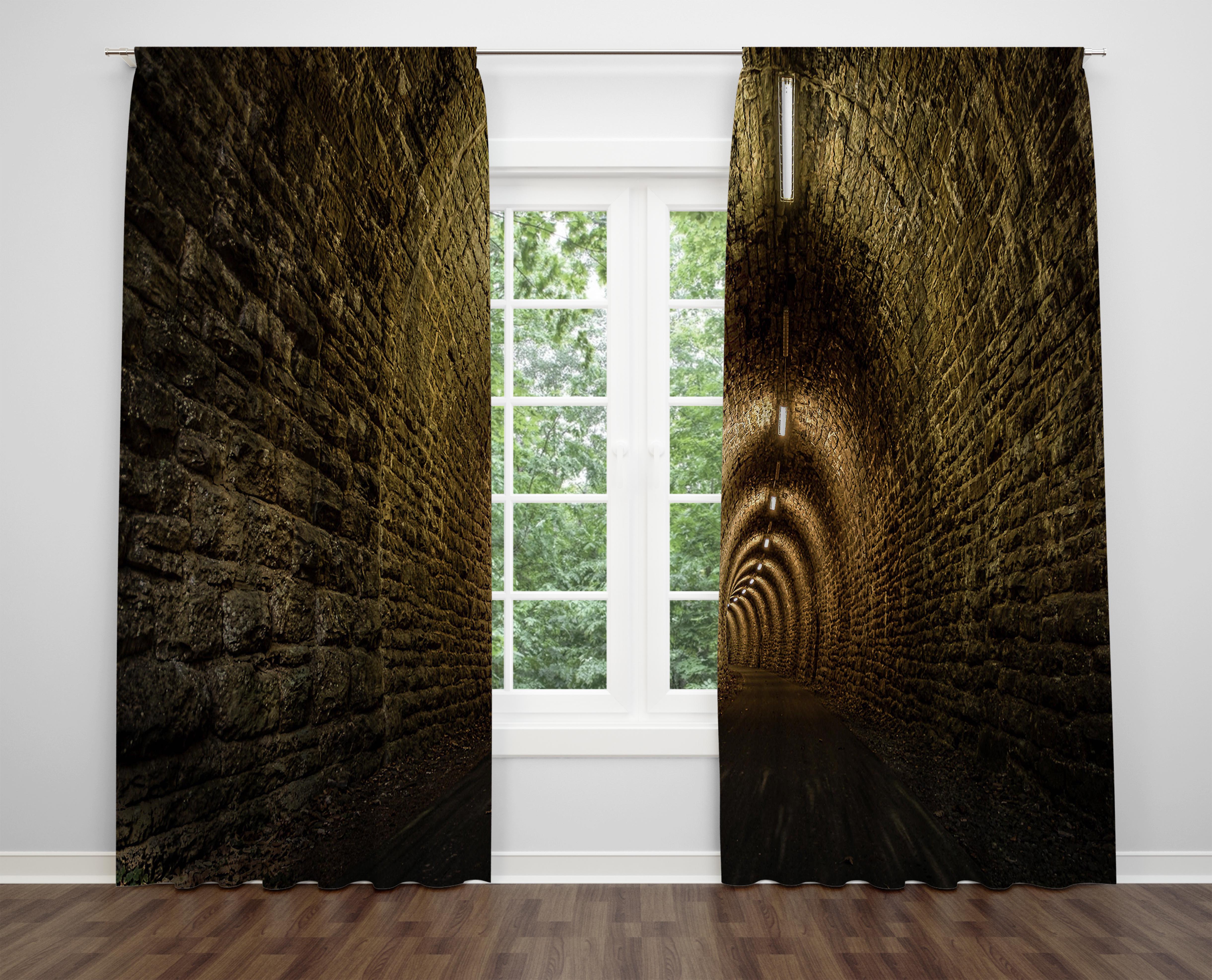 

Декоративний дизайн, високоякісна бавовняна тканина, ви можете вибрати одну або подвійну фіранку з крила 1 piece різнокольоровий