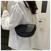 Fashion Double Straps Shoulder Bag Casual Solid PU Leather Versatile Crossbody Bags for Women Festival Gift