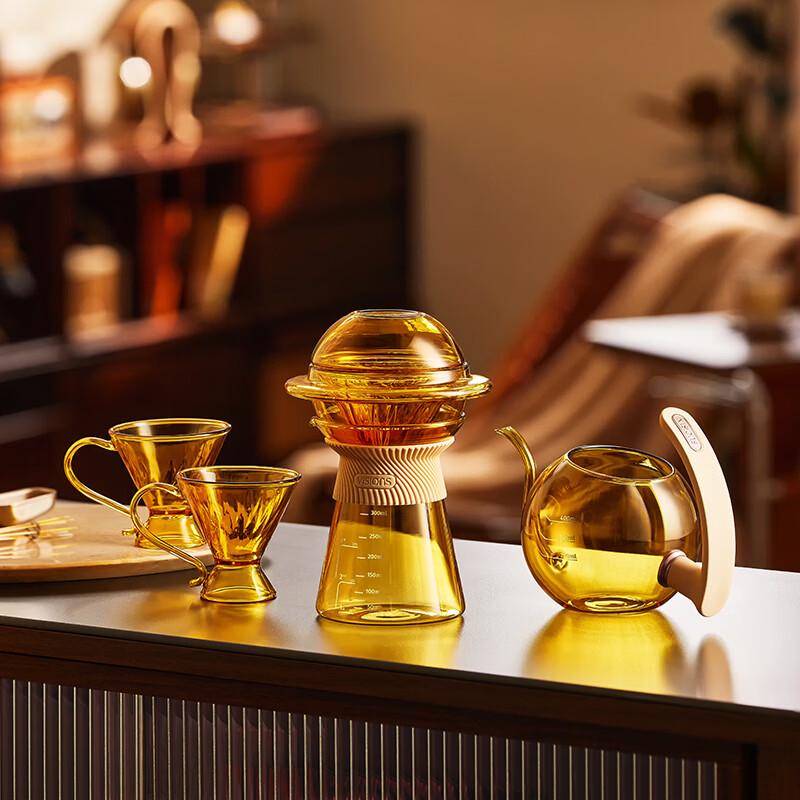 Corning Crystal Hand-Pour Coffee Set