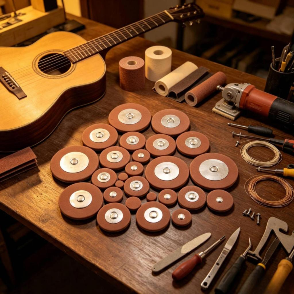 Saxophone Pads Set Instrument Parts Round for Saxophonists