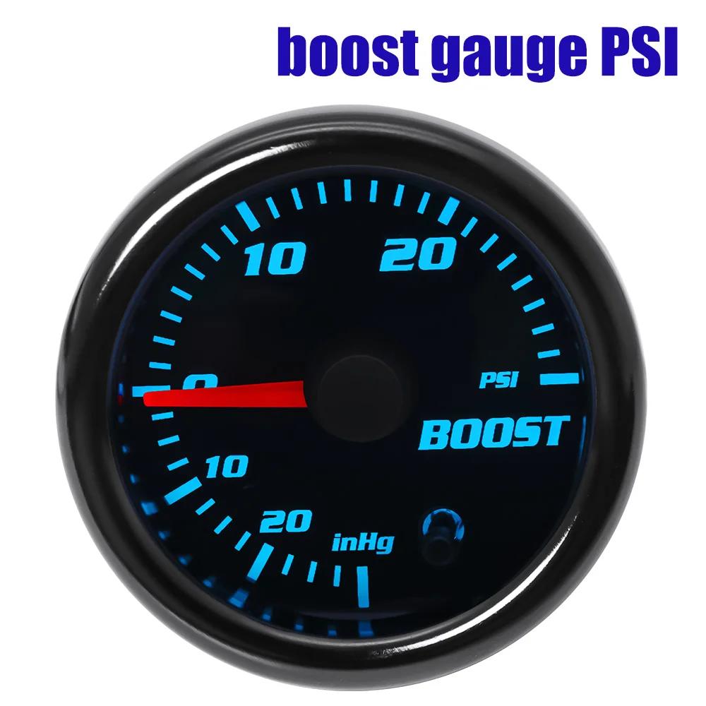 7 Colors LED Dual Display 2" 52mm Boost/Water/Volt/Air Fuel Ratio/EGT/Tachometer/Oil Temp/Oil Pressure RPM Car Gauge Auto Meter