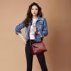 2025 New Fashion Shoulder Bag Soft Leather Waterproof Messenger Bag Leisure Commuter Versatile Crossbody Bag