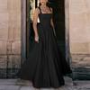 Vestido de outono europeu e americano para mulher, temperamento elegante, corte justo, cor sólida, linha A, comprimento [especificar comprimento, por exemplo, até ao joelho, longo]