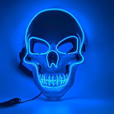 Halloween Horror Skull Mask  LED Halloween Mask Cosplay Mask Halloween Party Decoration Luminous Skull Masks