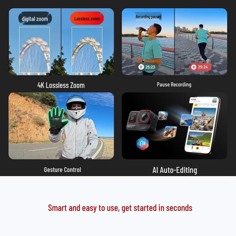 Insta360 Ace Pro 8K Action Camera (CN version)