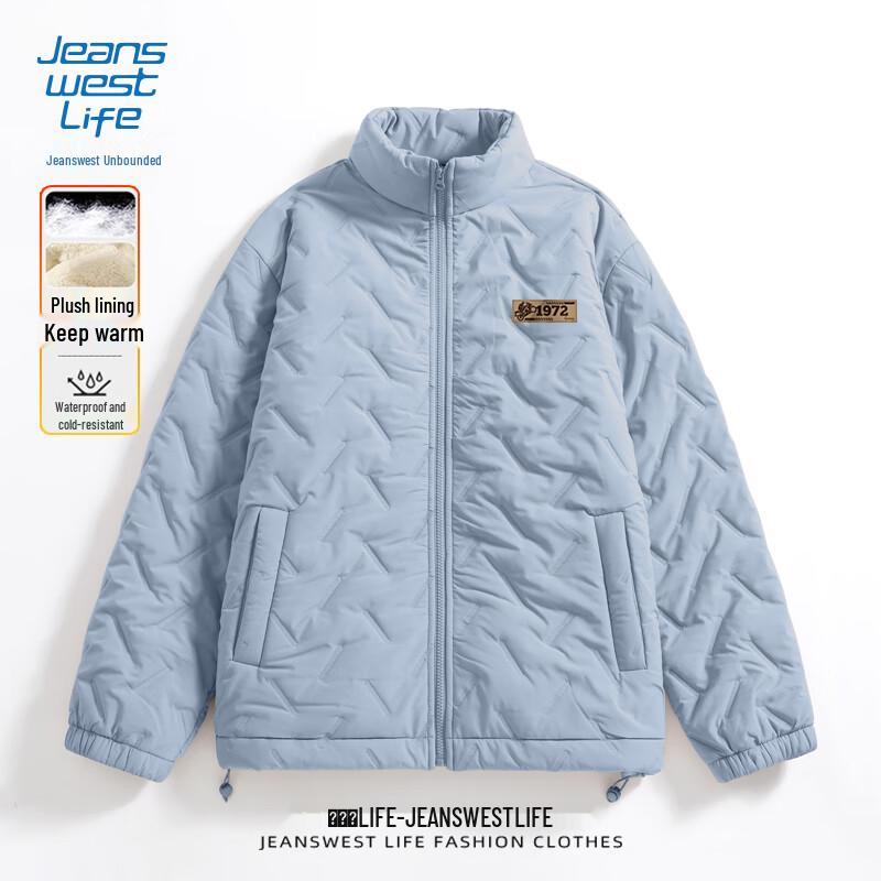 Jeanswest Men's Motorcycle Style Padded Jacket