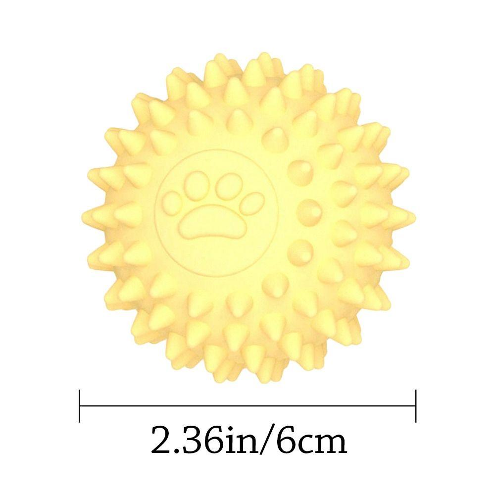 Fun Interactive Dog Chewing Bite-resistant Durable Chew Ball Cute Tooth Cleaning Pet Companion
