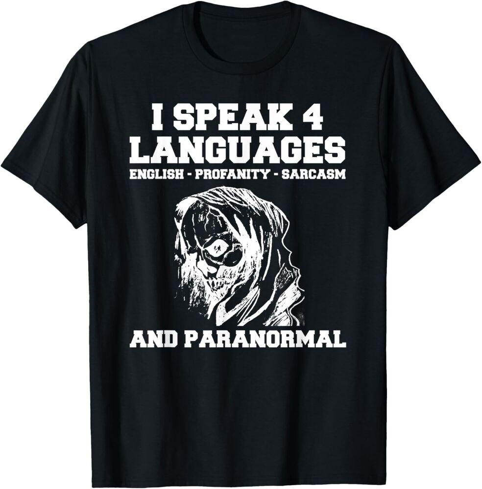 

Funny Ghost Hunting Shirt Sarcastic Paranormal Ghost Hunter Gift Unisex T-Shirt 2XL