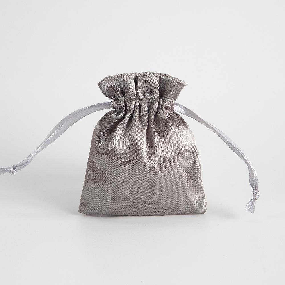 5‑Pack Satin Drawstring Pouch, Imitation Silk Jewelry Storage Bag for Gifts & Small Accessories