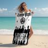 1pc Linkin Park3 Beach Towel, Comfortable and Thick, and Swimming/Bath/Picnic/Camping Towel, Suitable for Seaside Beaches