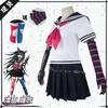 Danganronpa 2 Mioda Ibuki Cosplay Kostuum, Dagelijkse Casual JK Zeemansuniform Outfit