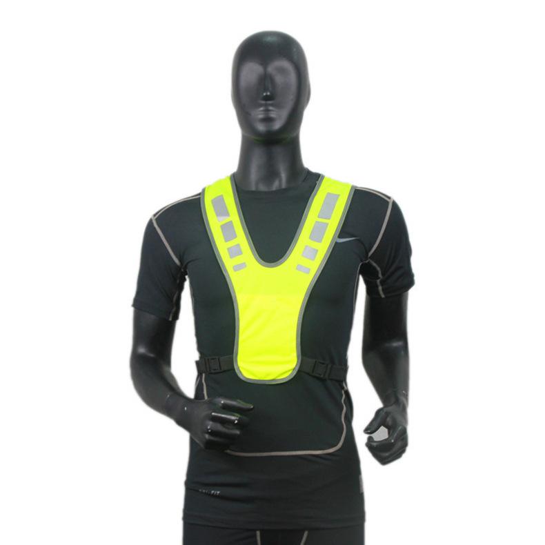 Reflective Safety Vest for Night Running & Cycling