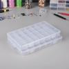Plastic Storage Box 28 Grid With Slot Beaded Anti-string Grid  Jewelry Classification Parts Division Box Jewelry Box Organizer