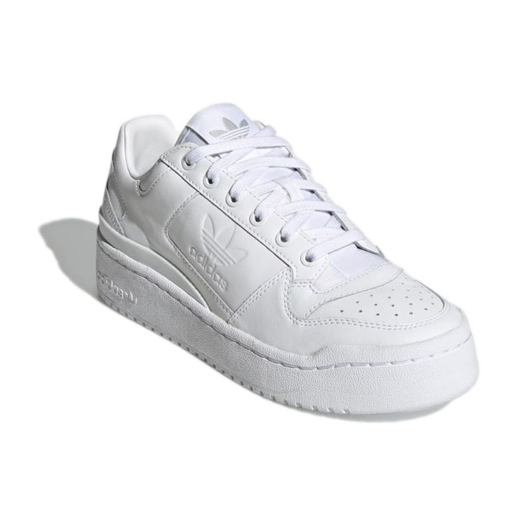 Adidas Forum Bold Triple White Women Sneakers Cloud-White Core-Black FY9042